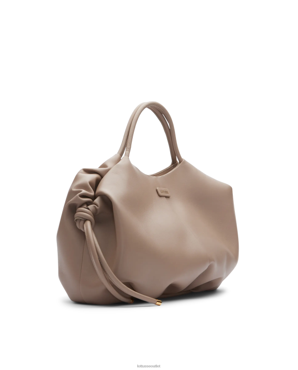 ženy Lottusse príslušenstvo taupe 0060N330 mäkká taška cez rameno serena merino lamb