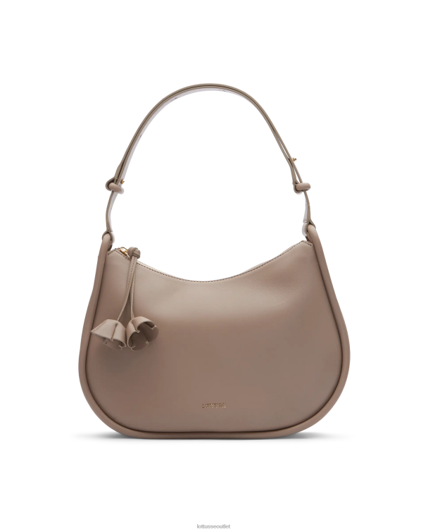 ženy Lottusse príslušenstvo taupe 0060N331 mäkká taška cez rameno serena merino lamb