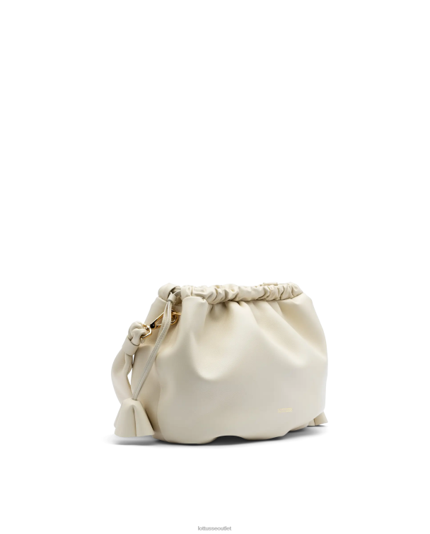 ženy Lottusse príslušenstvo off white 0060N328 serena lamb taška s mäkkým vrchom