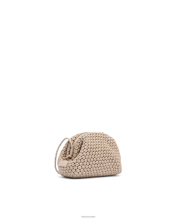 ženy Lottusse príslušenstvo striebro 0060N349 noodbag merino lamb taška s mäkkým vrchom